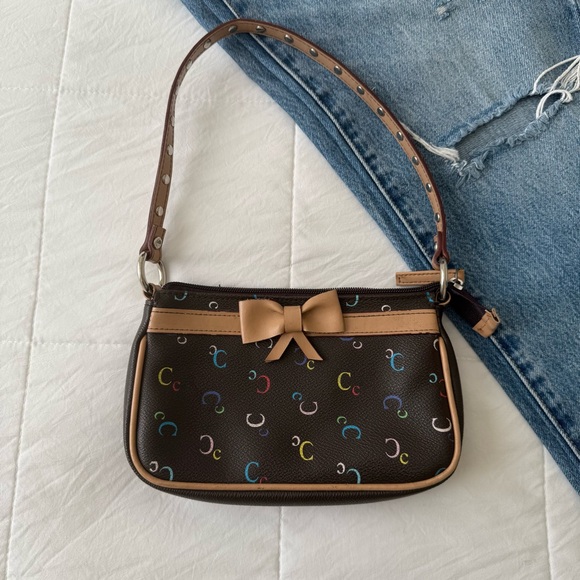 Limited Too Handbags - Limited too Shoulder Bag Brown and Tan Vintage
